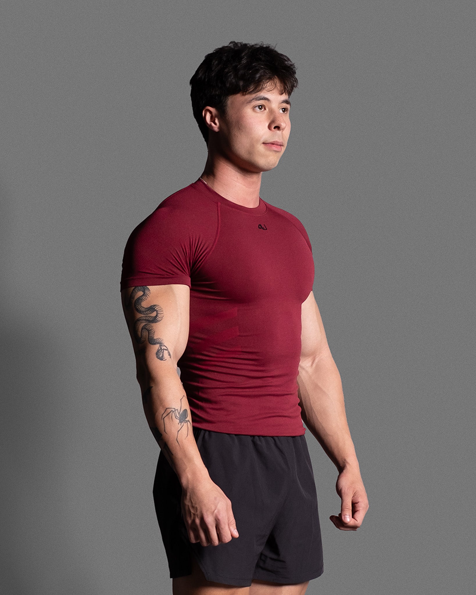 Men's Ox Blood compression tee