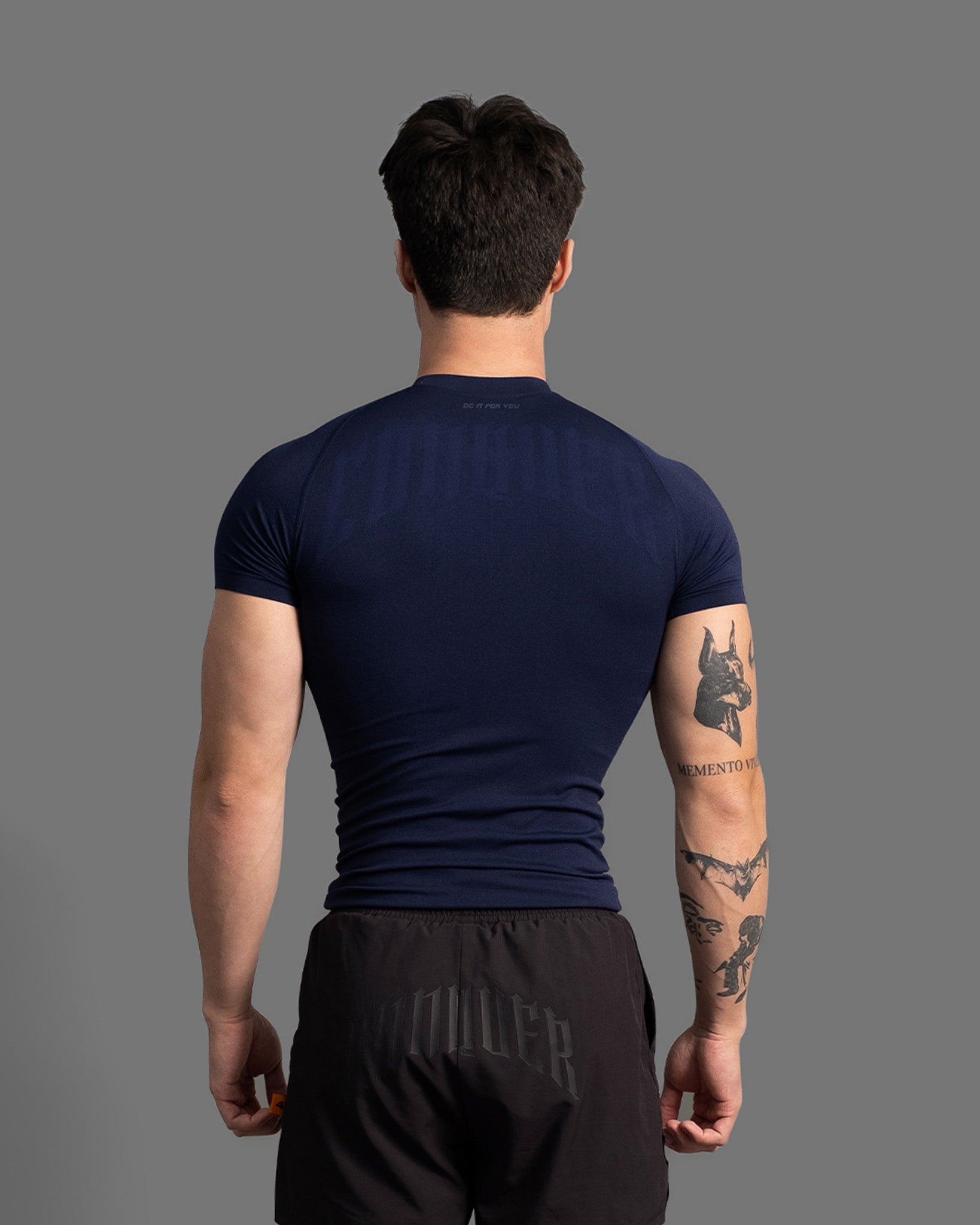 Men's Midnight Navy compression tee 