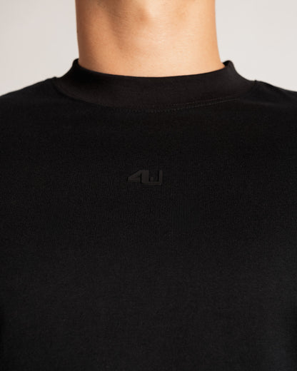 Men's black graphic tee oversized — 4U Activewear Four You 